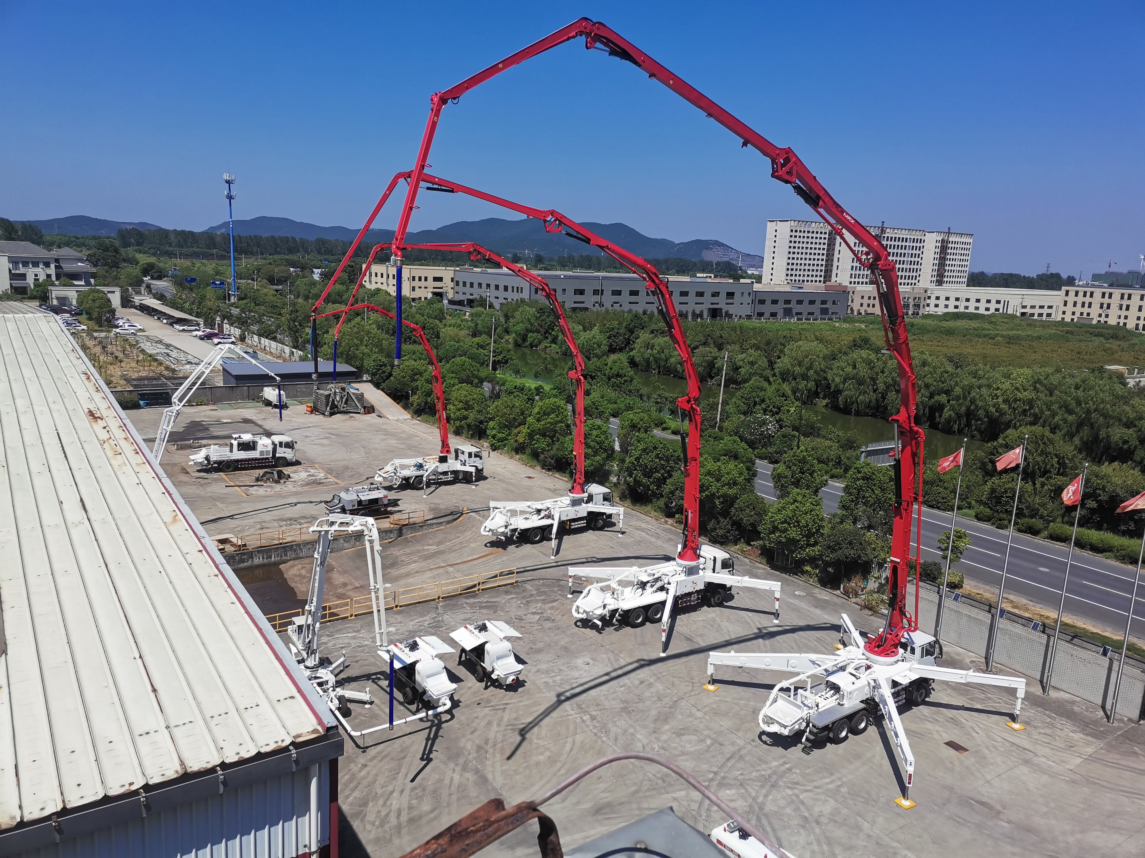 混凝土泵車 混凝土泵車